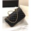 Chanel CC Chic Small Flap Bag A57275 Black/Metallic Gold 2019