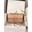 Chanel CC Chic Small Flap Bag A57275 Metallic Beige 2019