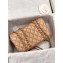 Chanel CC Chic Small Flap Bag A57275 Metallic Beige 2019