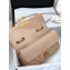 Chanel CC Chic Small Flap Bag A57275 Metallic Beige 2019