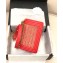 Chanel Lambskin Cotton Boy Flap Small Bag Red 2019