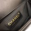 Chanel Lambskin Cotton Boy Flap Small Bag Black 2019
