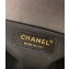 Chanel Lambskin Cotton Boy Flap Medium Bag Black 2019