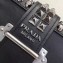 Prada Cahier Studded Calf Leather Bag 1BD045 Black/Silver 2018