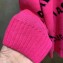 Balenciaga Jacquard All Over Logo Crewneck Sweater Fuchsia 2019