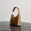 Prada Nylon Hobo Bag MV515 Brown 2019