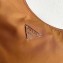 Prada Nylon Hobo Bag MV515 Brown 2019