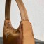 Prada Nylon Hobo Bag MV515 Brown 2019