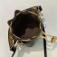 Fendi Stamp Mon Tresor Mini Bucket Bag Black/Beige