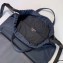 Fendi Bag Bugs Nylon and Leather Drawstring Backpack Bag Blue 2019