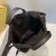 Fendi Bag Bugs Nylon and Leather Drawstring Backpack Bag Black 2019