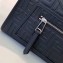 Fendi Leather Small Runaway Shopper Bag FF Logo Black