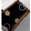 Fendi Small Runaway Shopper Bag FF Logo Braided Brown