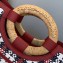Fendi Large Runaway Shopper Bag Weave Red