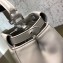 Fendi Leather Peekaboo Iconic Mini Bag Off White