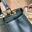Fendi Leather Peekaboo Iconic Mini Bag Green