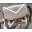 Givenchy Small Eden Messenger Bag in Smooth Leather Nude Pink 2019