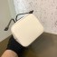 Fendi Stamp Mon Tresor Mini Bucket Bag White/Blue