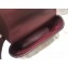 Givenchy Mini Eden Bag in Crocodile-effect Leather Burgundy 2019