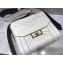 Givenchy Small Eden Messenger Bag in Smooth Leather White 2019