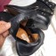 Valentino Leather Rockstud Ankle Boots Black