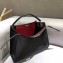 Fendi Leather Peekaboo X-Lite Large Bag Black
