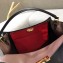 Fendi Leather Peekaboo X-Lite Large Bag Black