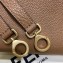Fendi Romano Leather Peekaboo Iconic Mini Bag Brown