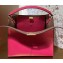 Fendi Roman Leather Peekaboo X-Lite Medium Bag Fuchsia