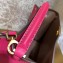Fendi Roman Leather Peekaboo X-Lite Medium Bag Fuchsia
