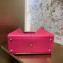Fendi Roman Leather Peekaboo X-Lite Medium Bag Fuchsia