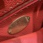 Fendi Romano Leather Peekaboo Iconic Mini Bag Brown