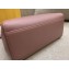Fendi Leather Peekaboo Iconic Mini Bag Nude Pink