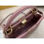 Fendi Leather Peekaboo Iconic Mini Bag Nude Pink