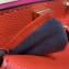 Fendi Romano Leather Peekaboo Iconic Mini Bag Gray