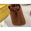 Fendi Suede Peekaboo Iconic XS Mini Bag Brown