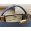 Fendi Leather Peekaboo X-Lite Medium Bag Blue