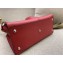 Fendi Leather Peekaboo X-Lite Medium Bag Red/FF Logo