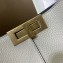Fendi Roman Leather Peekaboo X-Lite Large Bag White