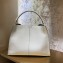 Fendi Roman Leather Peekaboo X-Lite Large Bag White