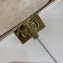 Fendi Leather Peekaboo X-Lite Medium Bag White