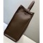 Fendi Leather Peekaboo X-Lite Large Bag Coffee
