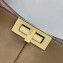 Fendi Leather Peekaboo X-Lite Large Bag Camel