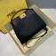 Fendi Leather Peekaboo Iconic Essentially Medium Bag Black/Gold