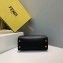 Fendi Leather Peekaboo Iconic Essentially Medium Bag Black/Gold