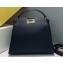 Fendi Leather Peekaboo Iconic Essentially Medium Bag Black/Silver