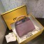 Fendi Leather Peekaboo Iconic Mini Bag Pink/Nude