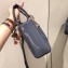 Lady Dior Small Bag in Cannage Patent Gray
