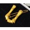 Celine Alphabet U Brass Twig-Shaped Hair Accessory