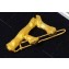 Celine Alphabet F Brass Twig-Shaped Hair Accessory